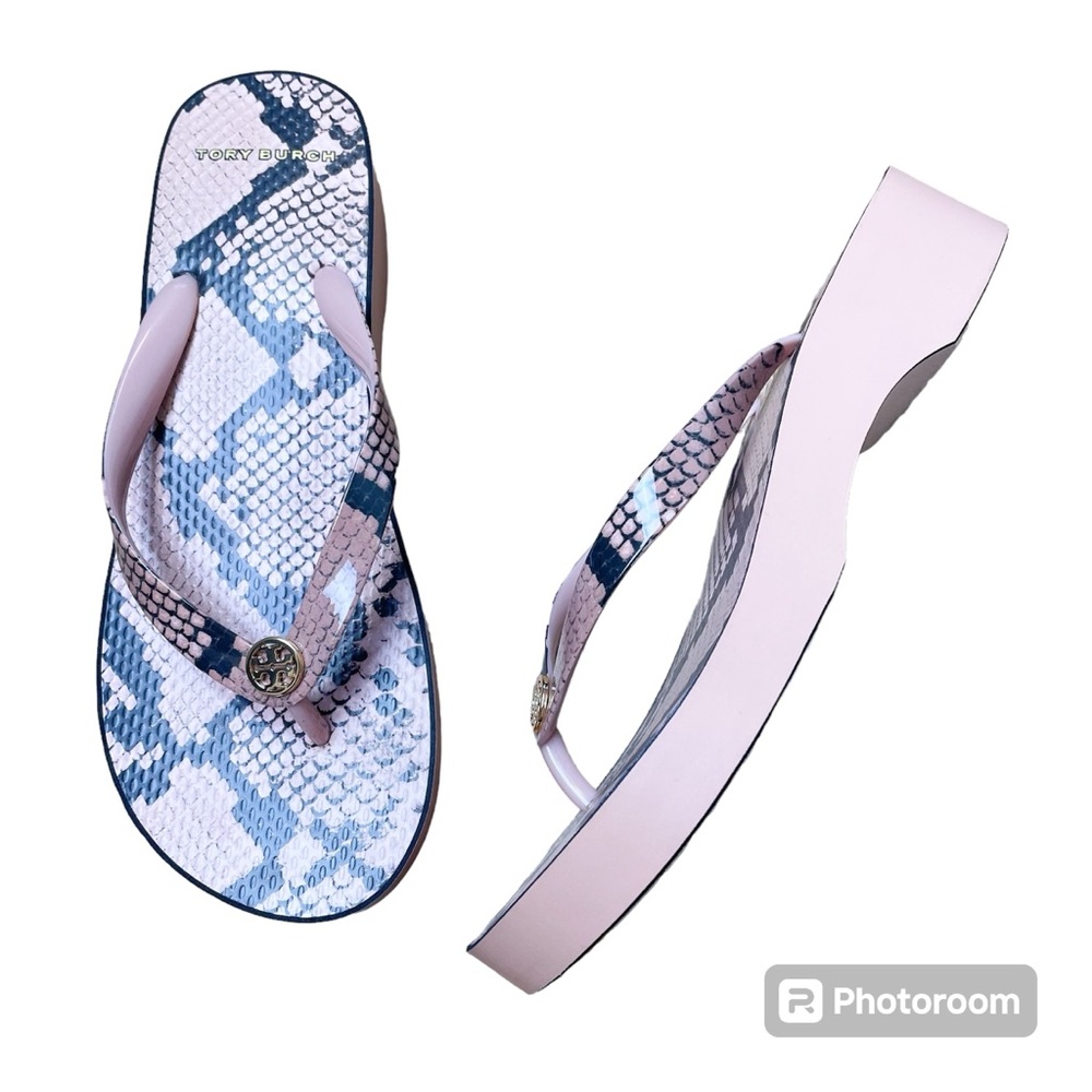 TORY BURCH Thandie Wedge Sandal Women’s 8.5
